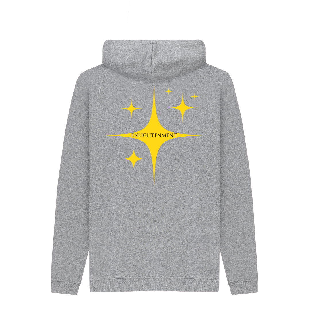 Light Heather Printed Hoody Back