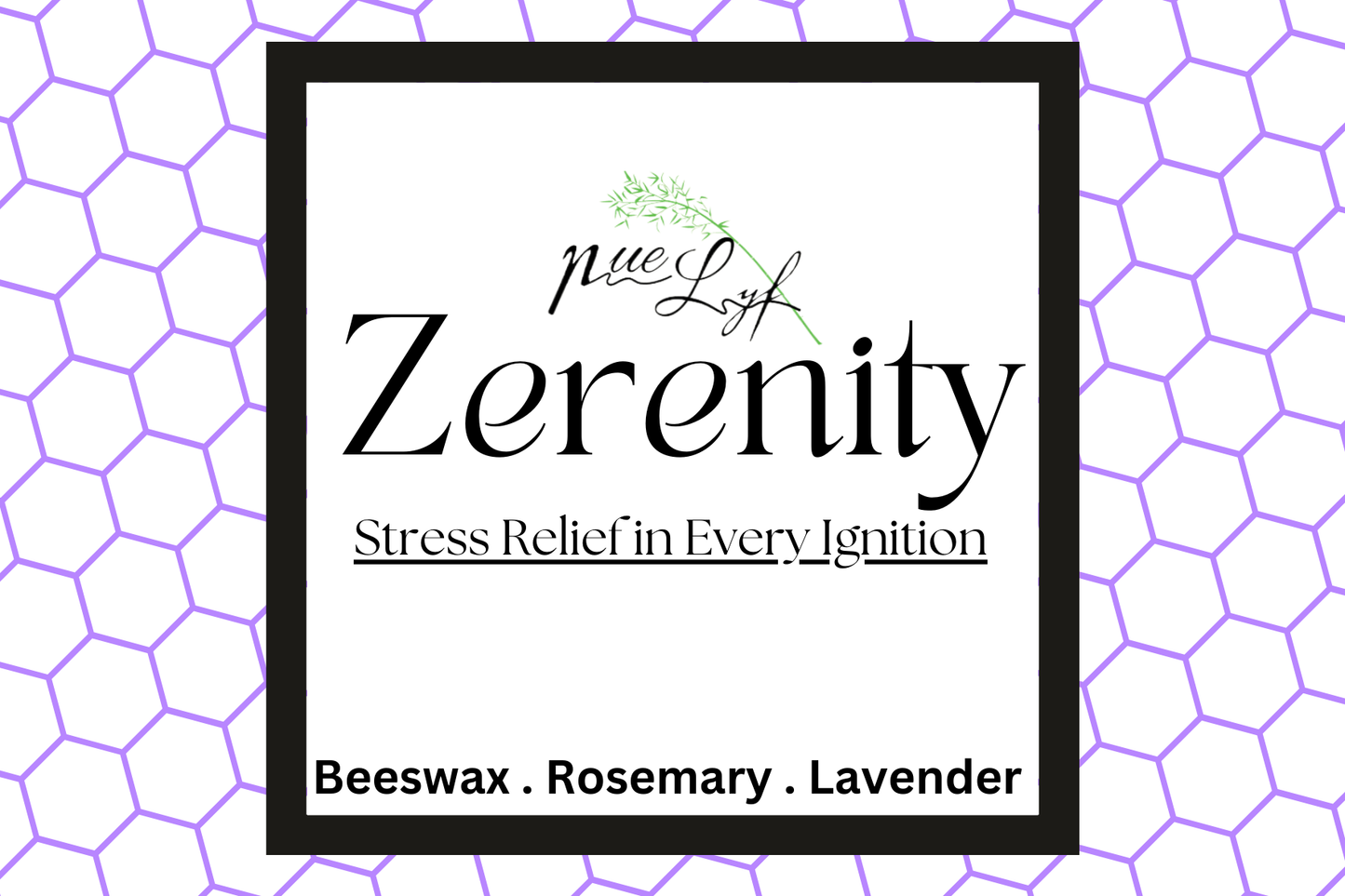 Zereniy: Stress/Anxiety Relief Candle