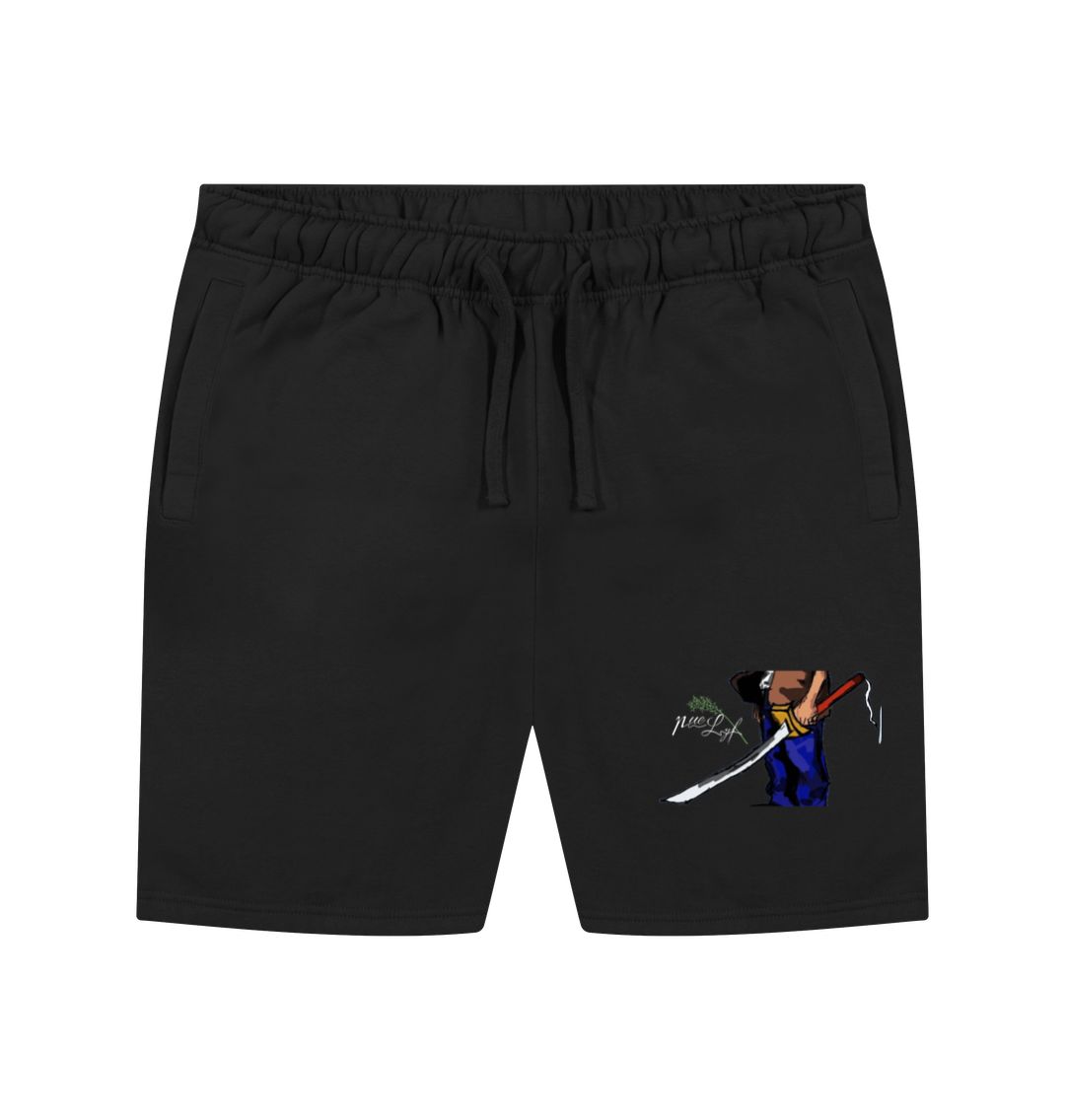Black Creativee_T X Nuelyf Shorts