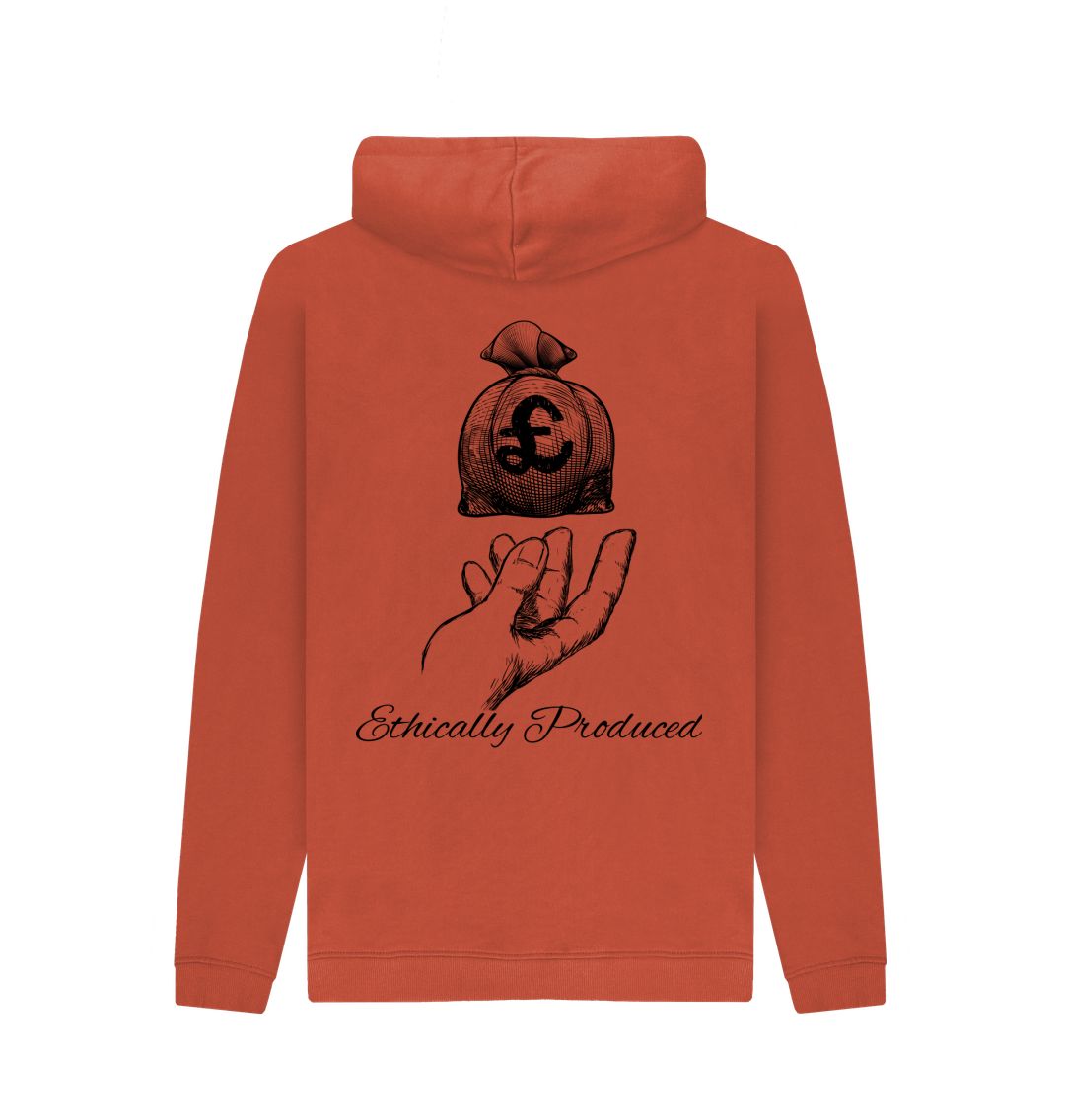 Organic Cotton Hoodie "Paid Fairly"