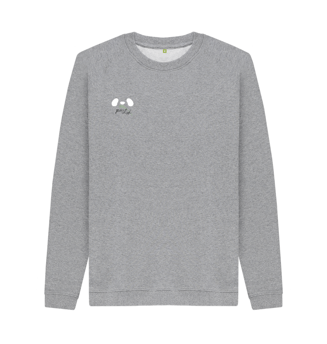 Light Heather Printed Sweater Front