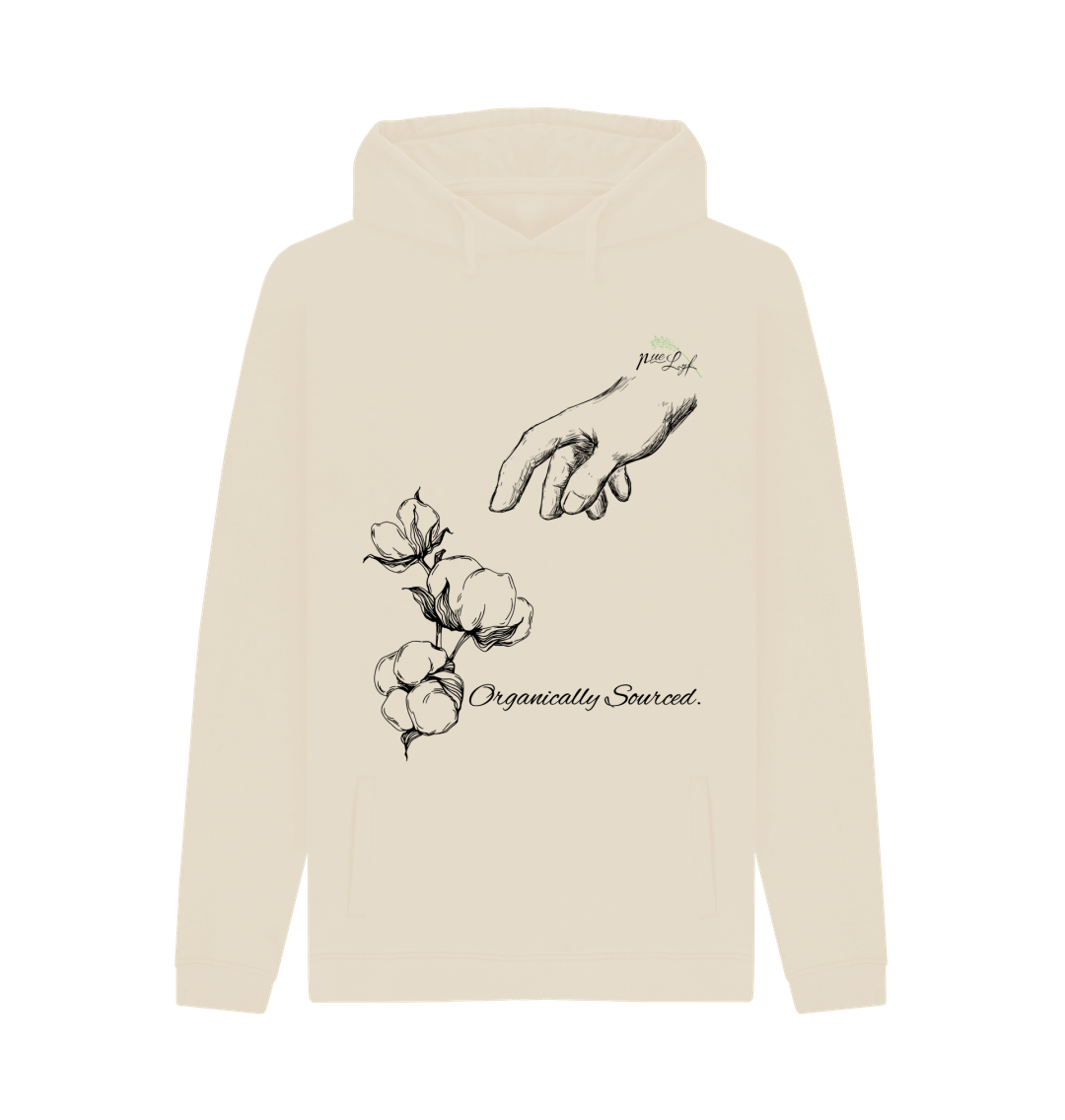 Oat Printed Hoody Front