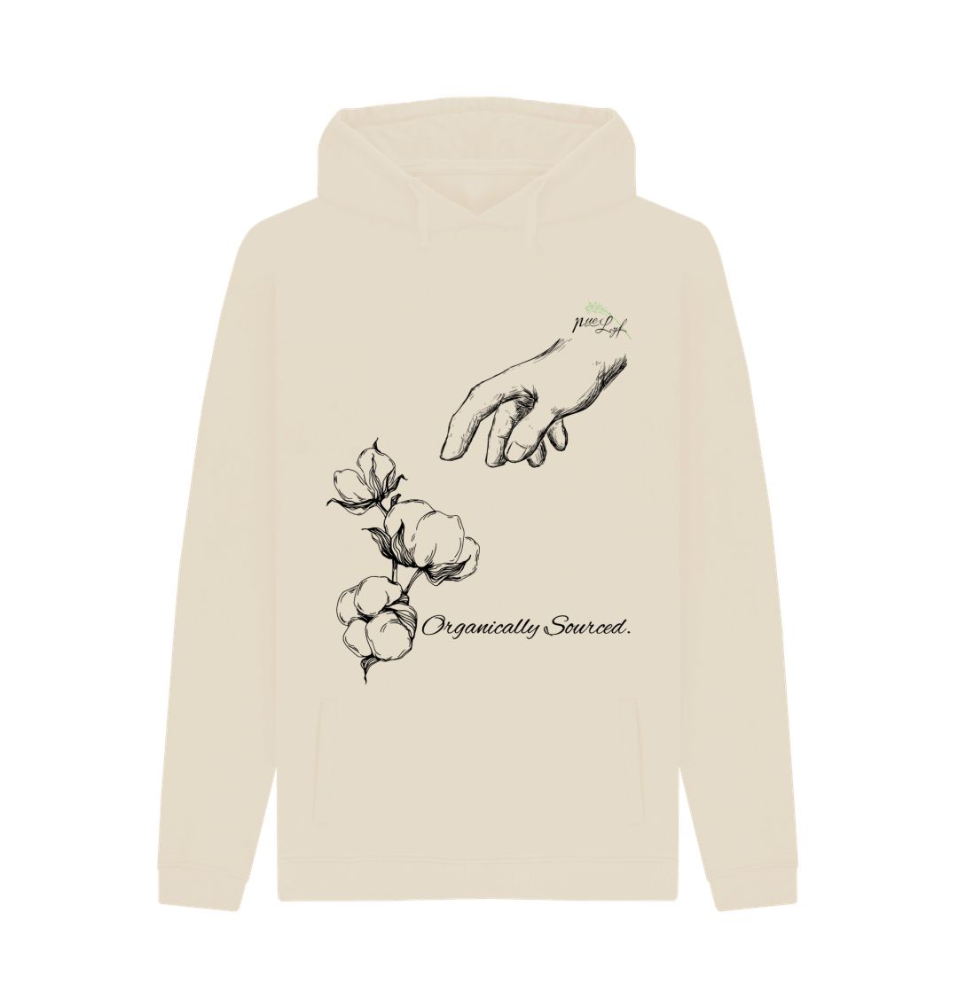 Oat Organic Cotton Hoodie \"Paid Fairly\"