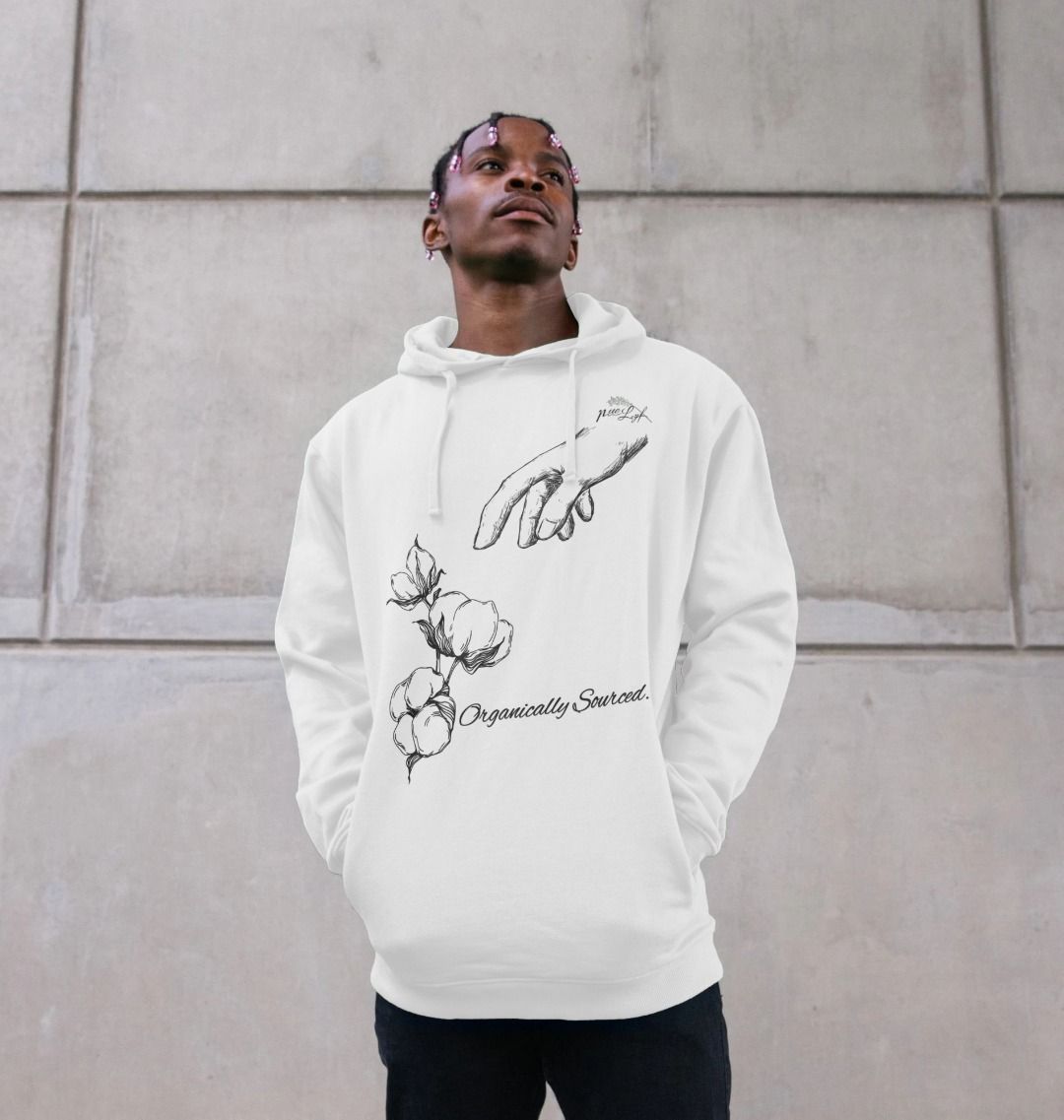 Organic Cotton Hoodie "Paid Fairly"