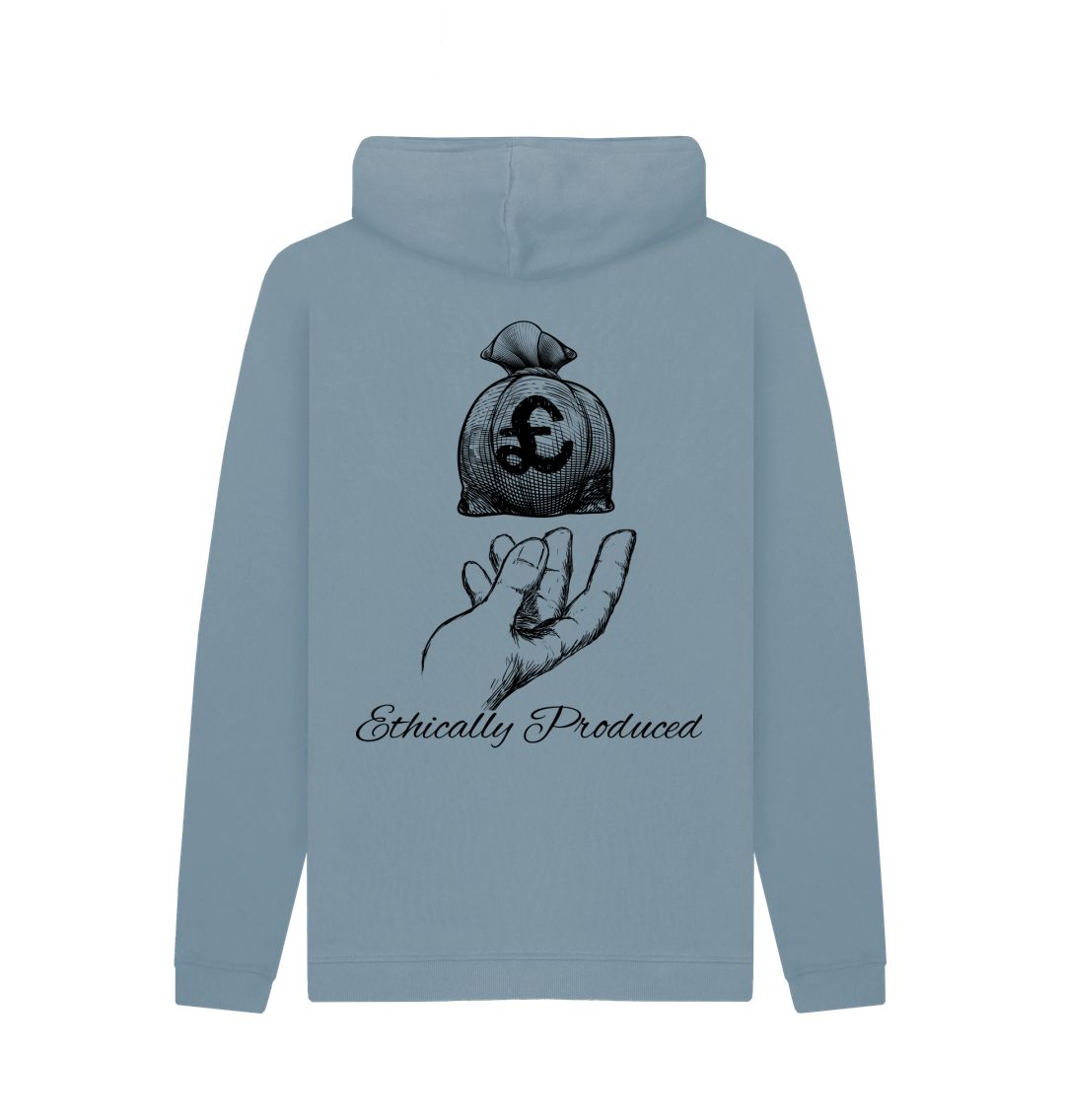 Organic Cotton Hoodie "Paid Fairly"