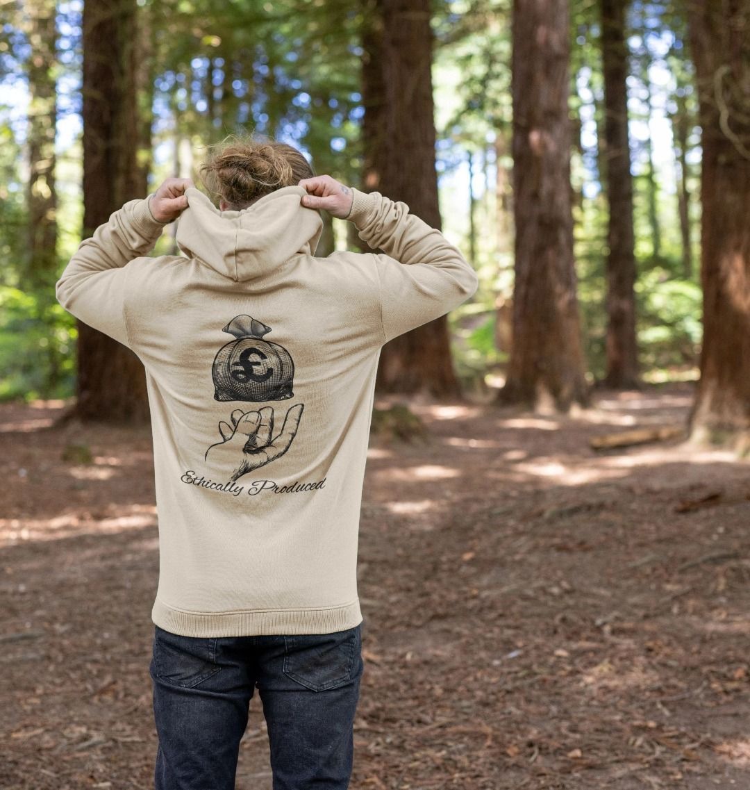 Organic Cotton Hoodie "Paid Fairly"